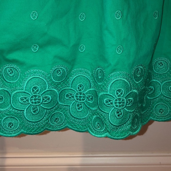 Vineyard Vines NWOT green scallop dress w/ POCKETS - Picture 5 of 6